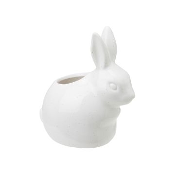 Горщик керамічний білий Кролик 15x17см Sia, Wikholm Form