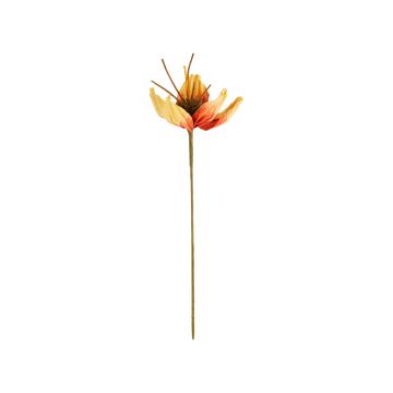 Декор Штучна квітка помаранчева 16x75см Tulip, Wikholm Form