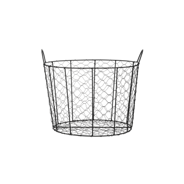 Корзина металева чорна 36x25+5см Glea, Wikholm Form