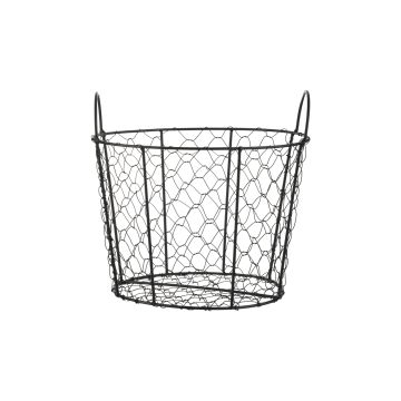 Корзина металева чорна 20x19+5см Glea, Wikholm Form