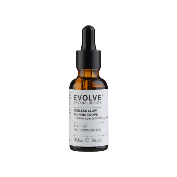Краплі-автозасмага для обличчя 30мл, Evolve Organic Beauty