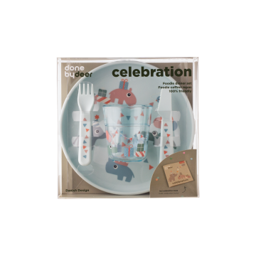 Набір посуду блакитний Foodie Celebration, Done by Deer