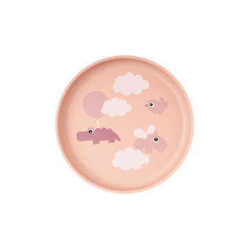Тарілка пудрового кольору Foodie Happy Clouds, Done by Deer