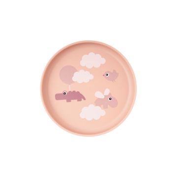 Тарілка пудрового кольору Foodie Happy Clouds, Done by Deer