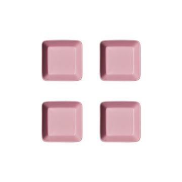Набір тарілок рожевих 12х12см (4шт в пак) Teеma, Iittala