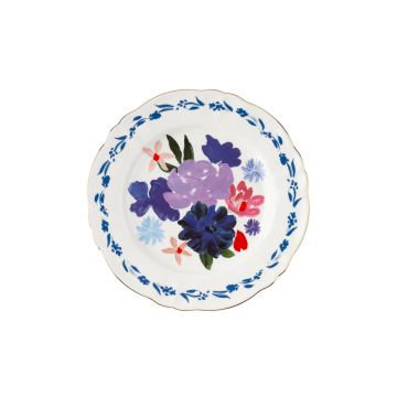 Тарілка 26,5см Bouquet blu, Bitossi Home