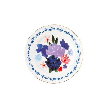 Тарілка для фруктів 20,5см Bouquet blu, Bitossi Home