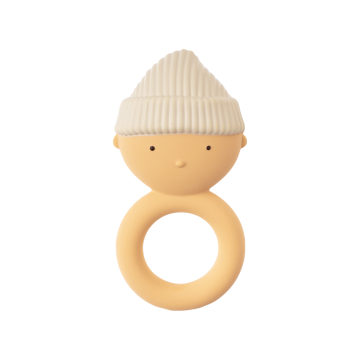 Пупс-прорізувач з натурального каучуку "Ваніль" Gommu Ring Baby, Wearegommu