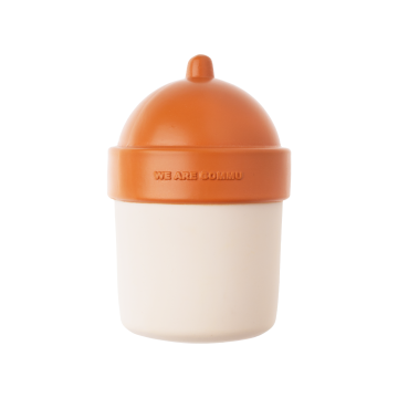 Прорізувач з натурального каучуку білий Gommu Ring Bottle, Wearegommu