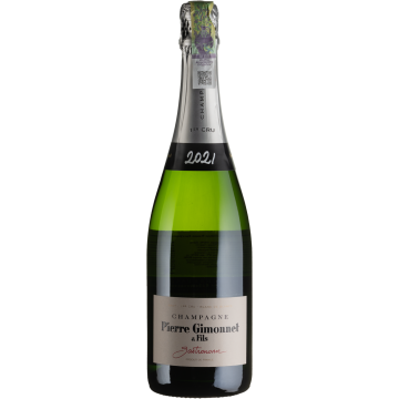 Шампанське Pierre Gimonnet & Fils Cuvee Gastronome Brut Premier Cru / Кюве Гастроном Брют Прем'єр Крю 2021, біле, 0.75 л