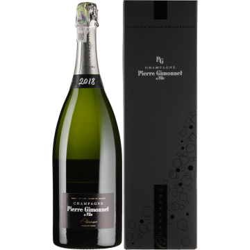 Шампанське Pierre Gimonnet & Fils Cuvee Fleuron Brut Premier Cru / Кюве Флюрон Брют Прем'єр Крю 2018, біле, 1.5 л