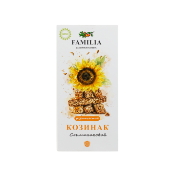 Козинак соняшниковий 340г, Fаmilia