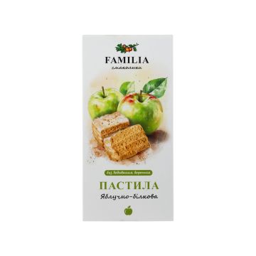 Пастила яблучно-білкова 167г, Fаmilia