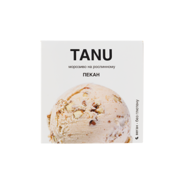 Морозиво на рослинній основі "Пекан" 150г, Tanu