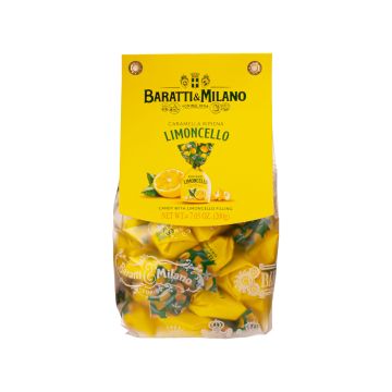 Цукерки карамельні з начинкою "Лімончело" 200г, Baratti & Milano
