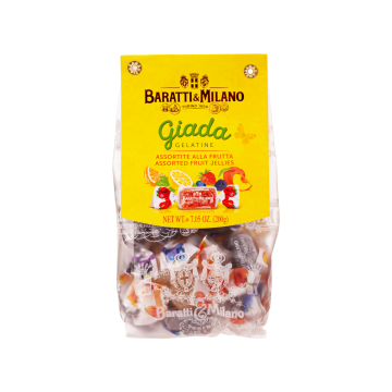 Цукерки желейні асорті "Giada" 200г, Baratti & Milano