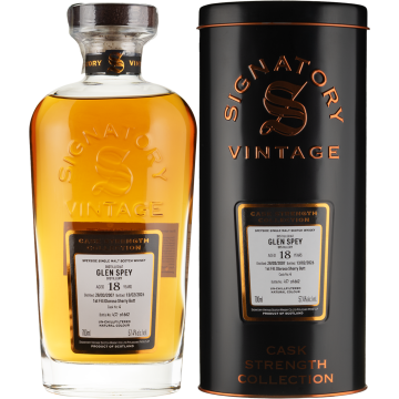 Віскі Signatory Glen Spey Cask Strength 2007, 0.7 л