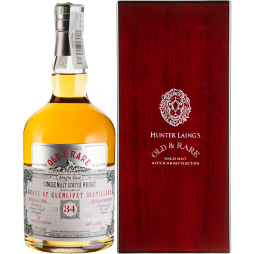 Віскі Old & Rare Braes of Glenlivet 34yo Old&Rare, gift box, 0.7 л