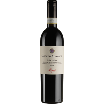 Вино Allegrini Recioto Valpolicella Classico Giovanni Allegrini / Речото Вальполічелла Классіко Джованні Аллегріні 2021, 0.5 л