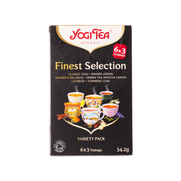 Набір чаїв органічних 18х1,9г, Yogi Tea