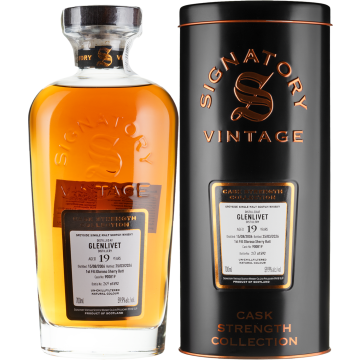 Віскі Signatory Glenlivet Cask Strength, 0.7 л