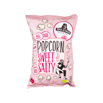 Попкорн 'Sweet & Salty' органічний 90г, John Altman