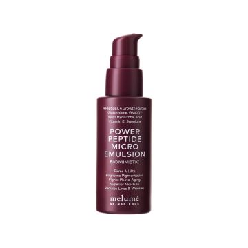 Мікроемульсія для омолодження шкіри пептидна Power Peptide Micro Emulsion 30мл, Melume Skinscience
