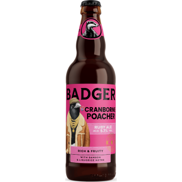 Пиво Badger Cranbourne Poacher, 0.5 л