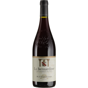 Вино Chapoutier Chateauneuf du Pape La Bernardine Rouge / Шатаньоф дю Пап Ла Бернардін Руж 2023, 0.75 л