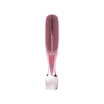 Щітка для шкіри голови рожевий перламутр в подарунковій упаковці Scalp Brush Bijulie, S-Heart-S