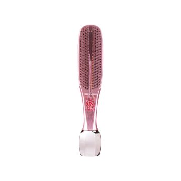 Щітка для шкіри голови рожевий перламутр в подарунковій упаковці Scalp Brush Bijulie, S-Heart-S