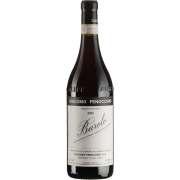 Вино Giacomo Fenocchio Barolo / Бароло 2022, 0.75 л