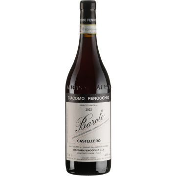 Вино Giacomo Fenocchio Barolo Castellero / Бароло Кастелеро 2022, 0.75 л