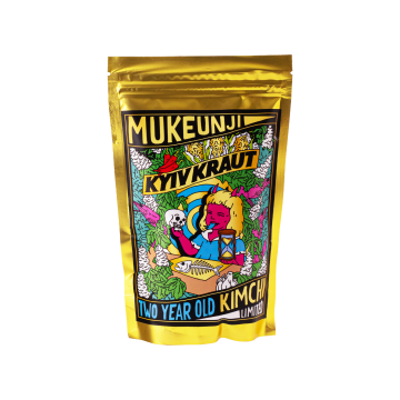 Капуста кімчі дворічної витримки "Mukeunji" ферментована 375г, Kyivkraut