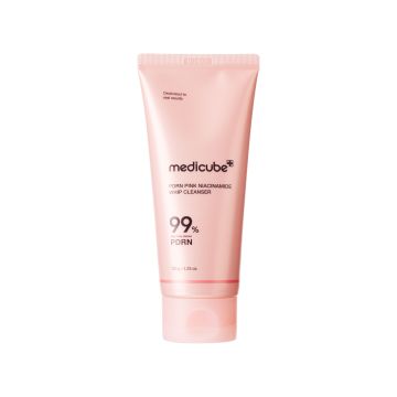 Пінка для вмивання з полінуклеотидами та ніацинамідом 120г PDRN Pink Niacinamide Whip Cleanse, Medicube