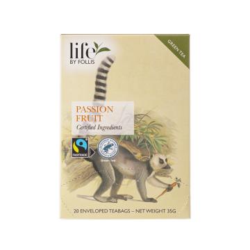 Чай зелений "Маракуйя" 20х1.75г, Life by Follis
