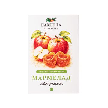 Мармелад Яблучний 250г, Familia