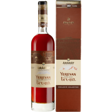 Бренді Ararat Yerevan 10yo, gift box, 0.7 л