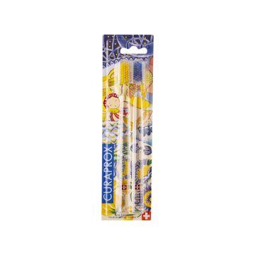 Набір зубних щіток Ультрасофт 0,1мм (2шт в пак) Special Edition Ukraine, Curaprox