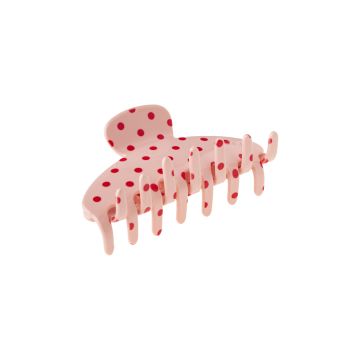 Крабик для волосся великий Blush Polka Dot, Emi Jay