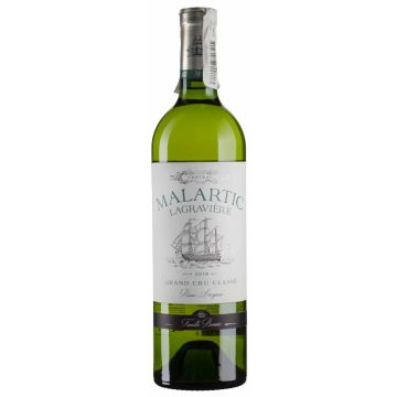 Вино Chateau Malartic-Lagraviere Chateau Malartic-Lagraviere / Шато Малартік Лагравієр 2018, біле сухе, 0.75 л