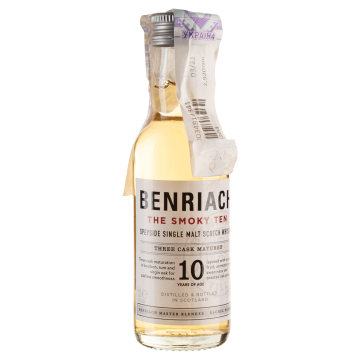 Віскі BenRiach The Smoky 10yo, 0.05 л