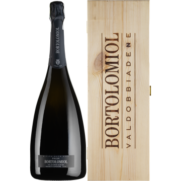 Ігристе Bortolomiol Prior Valdobbiadene Prosecco Superiore, wooden box / Пріор Вальдобіадене Просекко Суперіоре, біле, 1.5 л