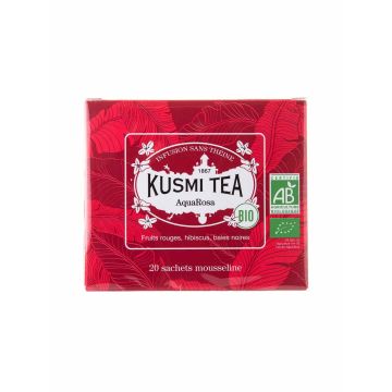 Чай трав'яний АкваРоза органічний пакет. 20х2г, Kusmi Tea