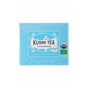 Чай зелений Чудовий Ранок органічний пакет. 20х2г, Kusmi Tea