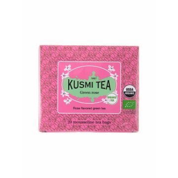 Чай зелений Троянда органічний пакет. 20х2г, Kusmi Tea