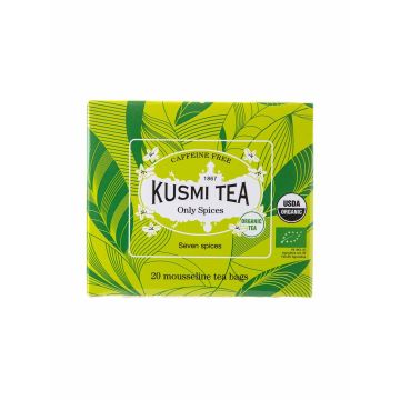 Чай трав'яний Тільки Прянощі органічний пакет. 20х2г, Kusmi Tea