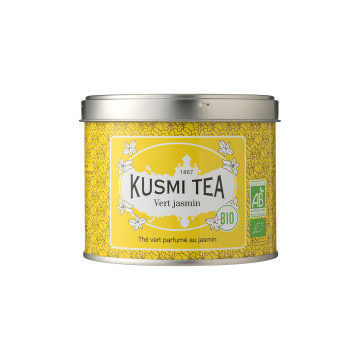Чай зелений Жасмин органічний 90г, Kusmi Tea
