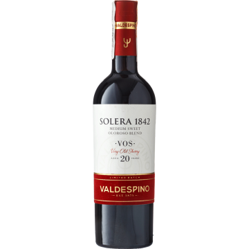 Херес Valdespino Solera 1842 Medium Sweet / Солера 1842 Медіум Світ, 0.5 л