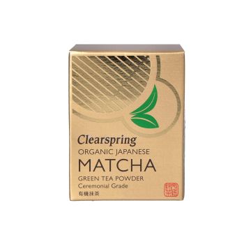 Чай зелений Матча Церемоніальна органічний 30г, Clearspring